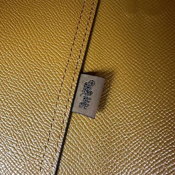 Coach City Tote Bag With Sketch Print Double Face Leather Chalk Multi NWT CAK18 - Picture 11 of 11